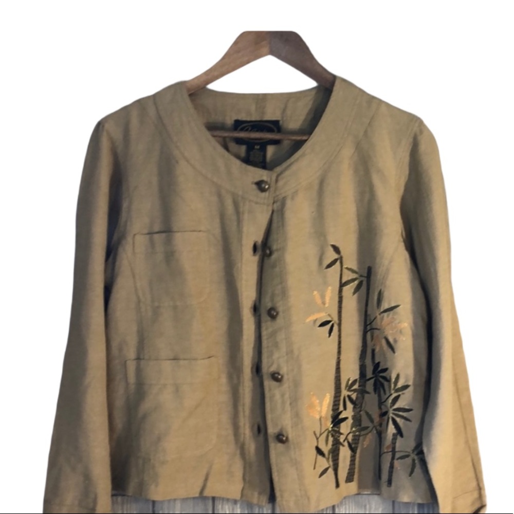Alex Kim | Button Up  Embroidered Jacket